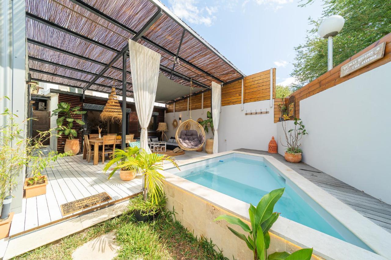 Villa Latrille - Piscine - Sauna - Jacuzzi La Saline Le Bains Ngoại thất bức ảnh